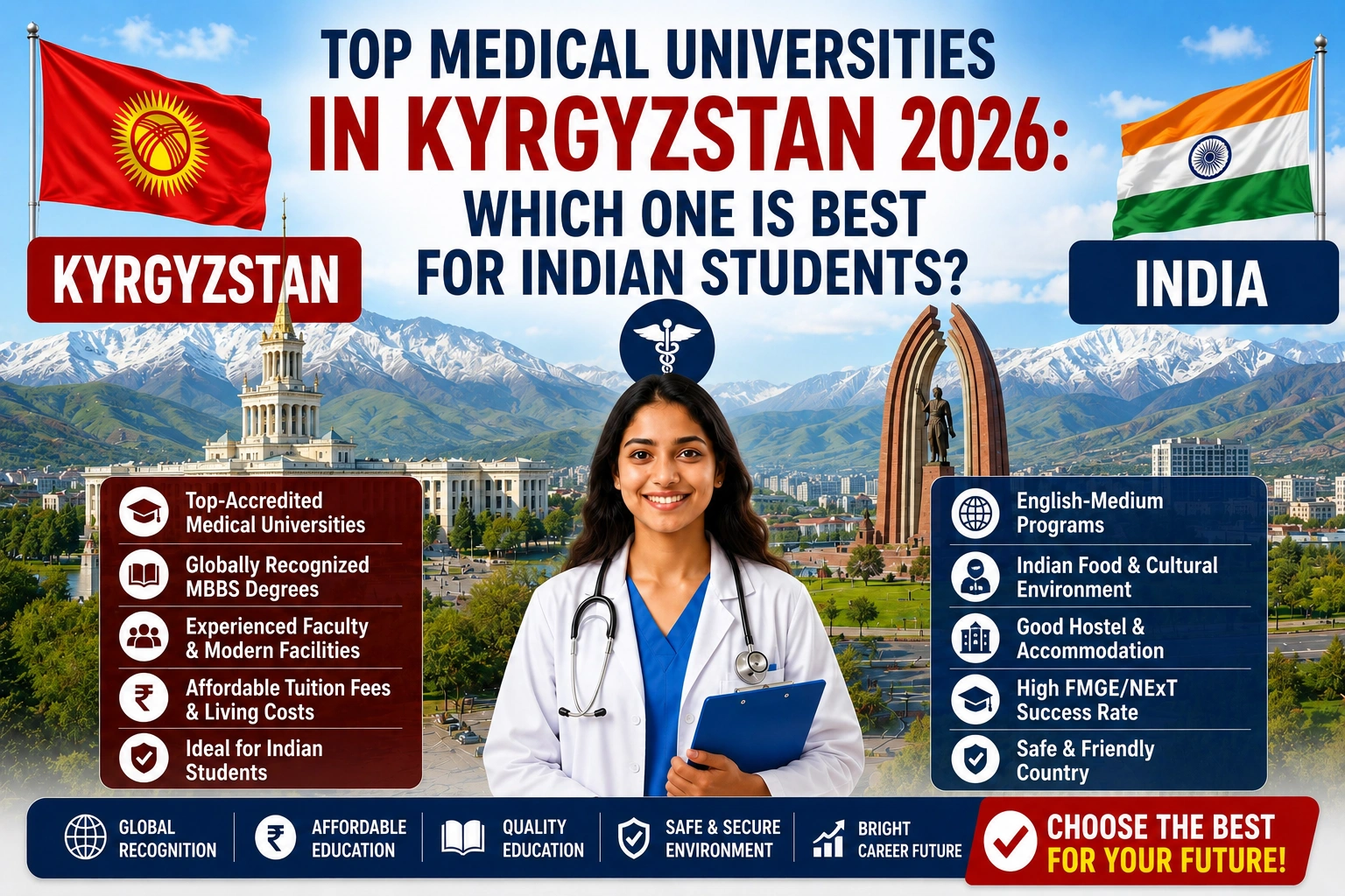 Top Medical Universities in Kyrgyzstan 2026: Which One Is Best for Indian Students?